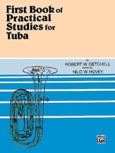 PRACTICAL STUDIES FOR TUBA #1 cover
